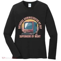 Sql Security Data Dbms Database Administrator Women's Long Sleeve Shirt thumb 0
