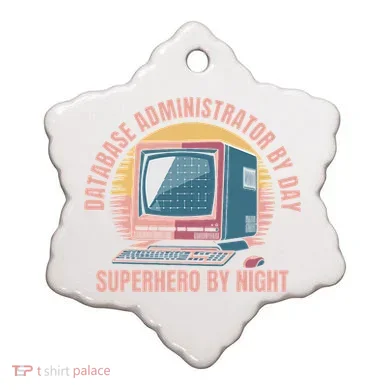 Sql Security Data Dbms Database Administrator Ceramic Ornament