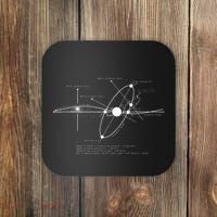 Solar Systems Diagram Astronomy Lover Astronomer Space Gift Coaster thumb 0