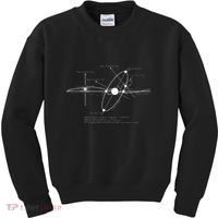 Solar Systems Diagram Astronomy Lover Astronomer Space Gift Kids Sweatshirt thumb 0