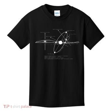 Solar Systems Diagram Astronomy Lover Astronomer Space Gift Kids T-Shirt