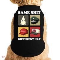 Same Shit Different Hat Doggie Tank thumb 0