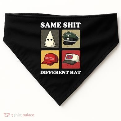Same Shit Different Hat USA-Made Doggie Bandana