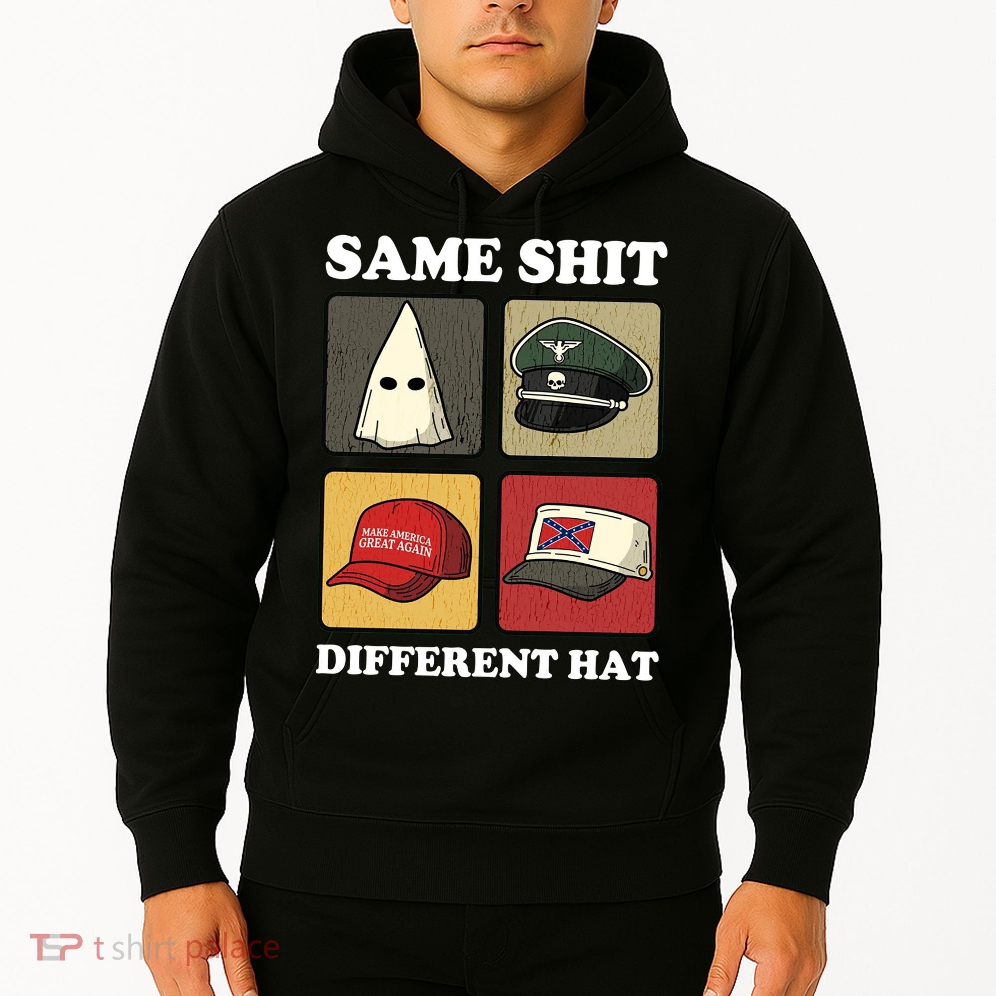 Same Shit Different Hat Hoodie