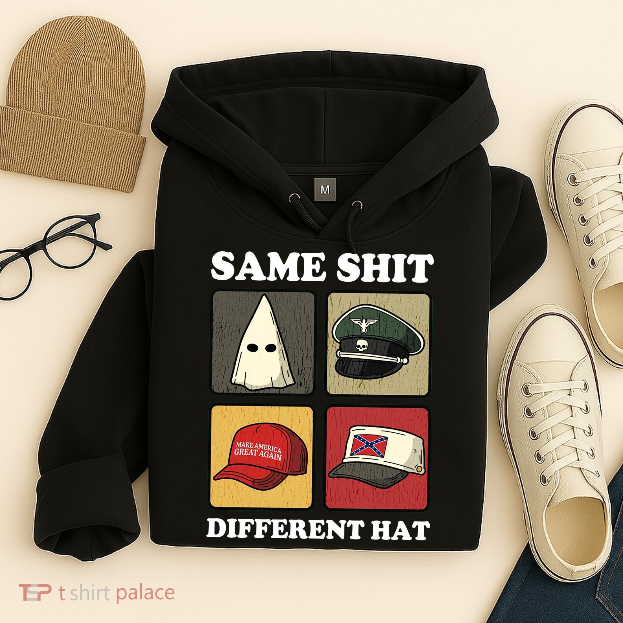 Same Shit Different Hat Hoodie