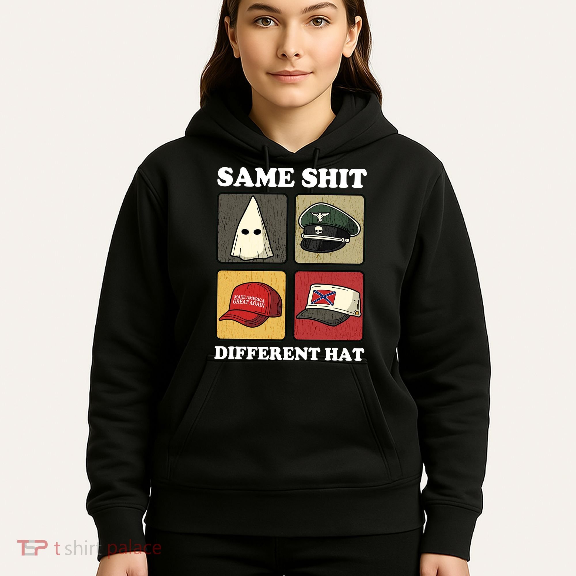 Same Shit Different Hat Hoodie