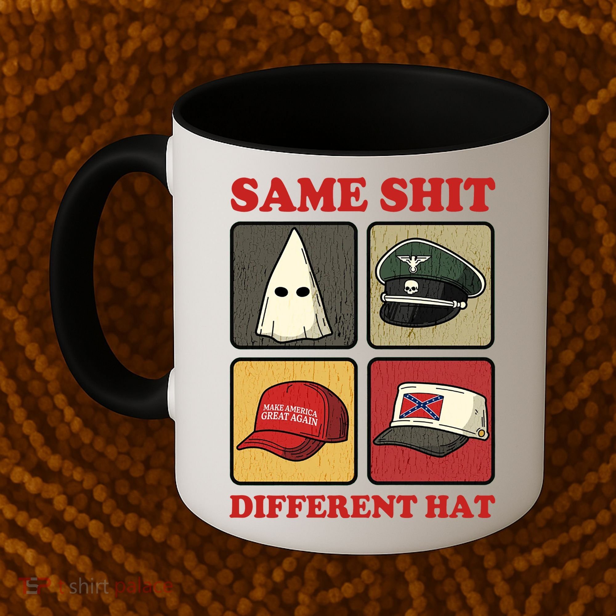 Same Shit Different Hat Coffee Mug