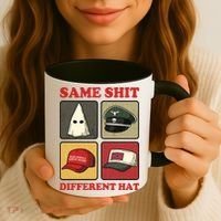 Same Shit Different Hat Coffee Mug thumb 3