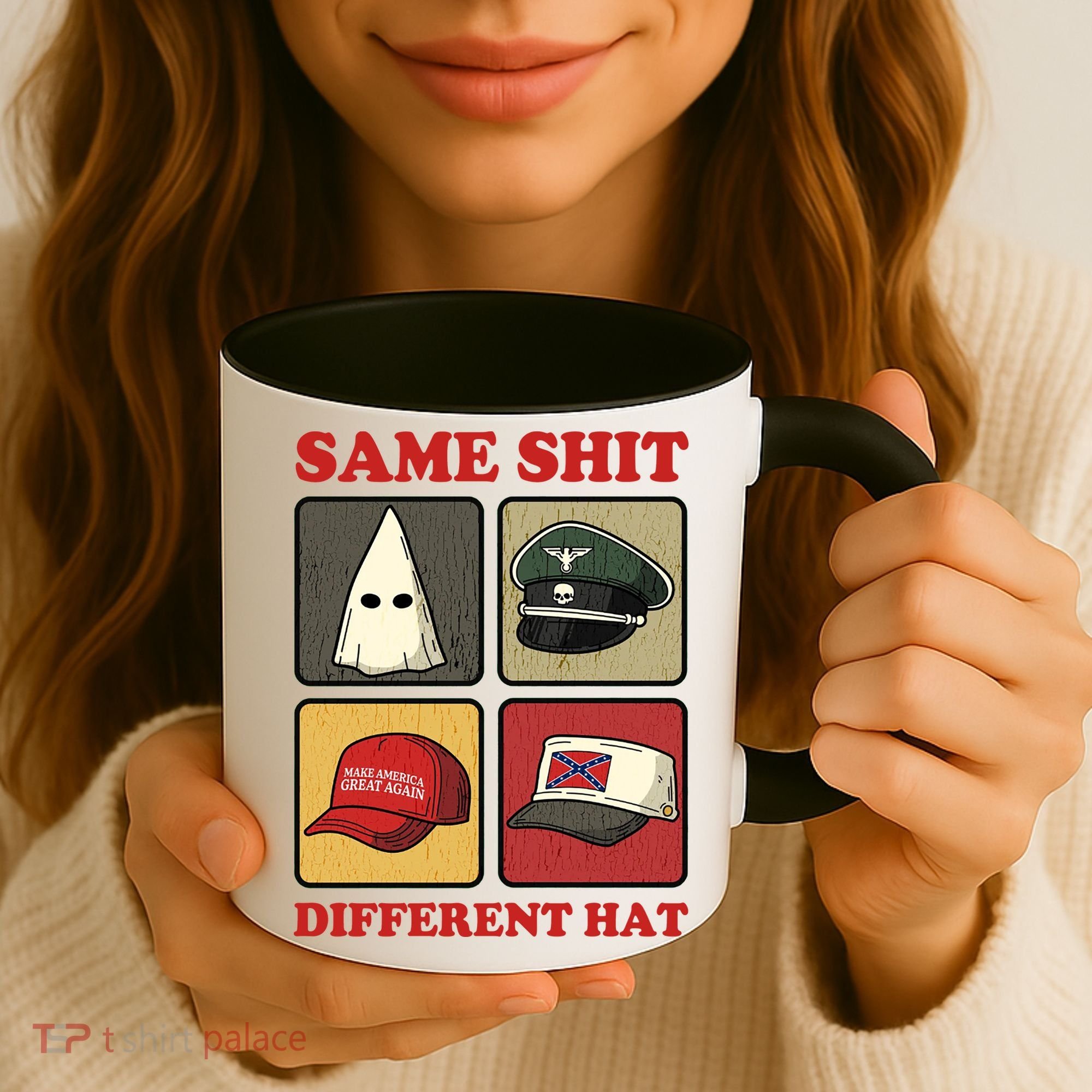 Same Shit Different Hat Coffee Mug