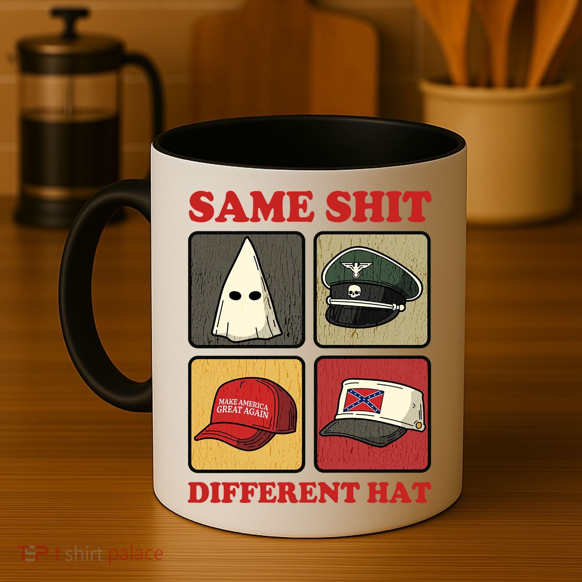 Same Shit Different Hat Coffee Mug