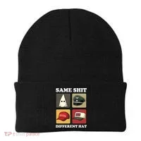 Same Shit Different Hat Beanie thumb 0