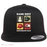 Same Shit Different Hat Flat Bill Trucker Hat