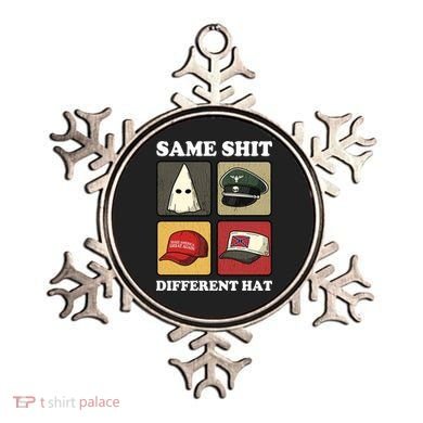 Same Shit Different Hat Ornament