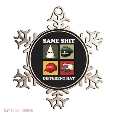 Same Shit Different Hat Ornament