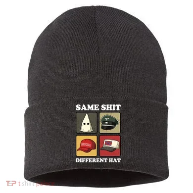 Same Shit Different Hat Sustainable Knit Beanie