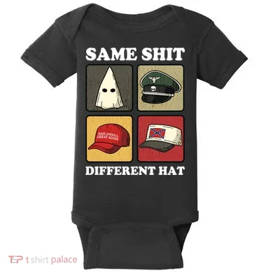 Same Shit Different Hat Baby Bodysuit