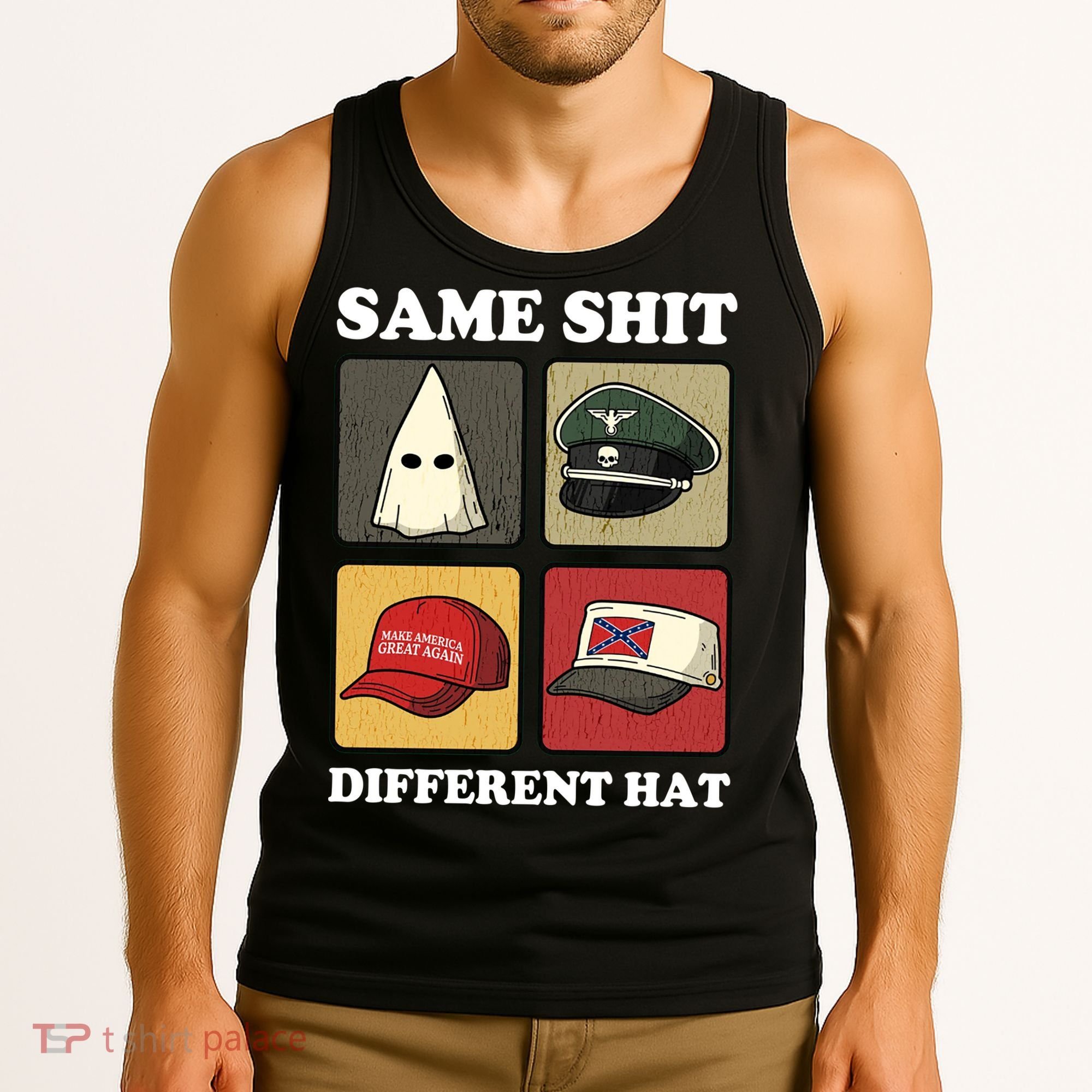 Same Shit Different Hat Tank Top