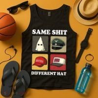 Same Shit Different Hat Tank Top thumb 4