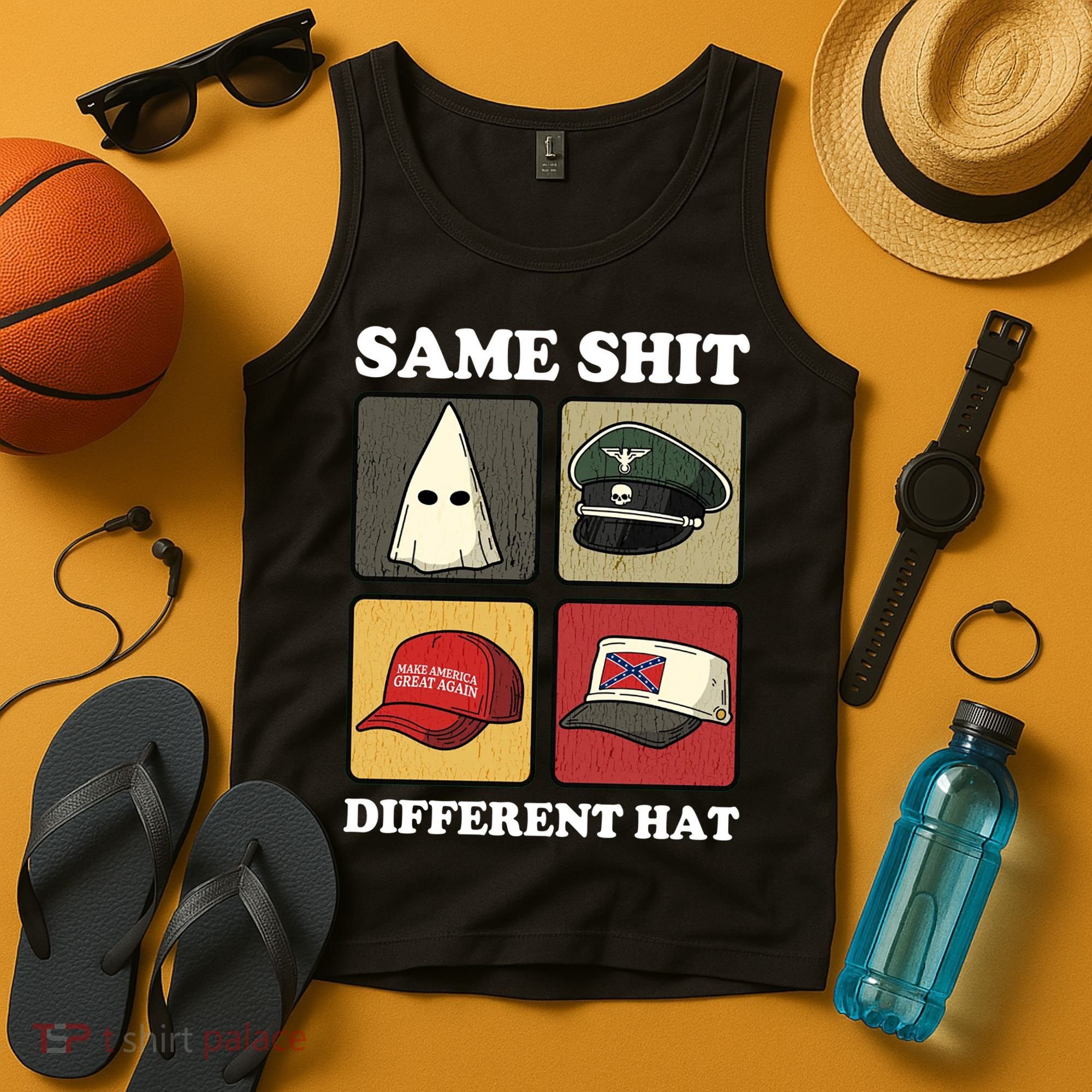 Same Shit Different Hat Tank Top