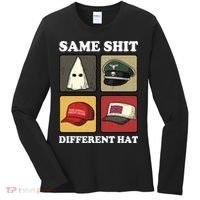 Same Shit Different Hat Women's Long Sleeve Shirt thumb 0