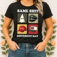 Same Shit Different Hat Women's T-Shirt thumb 2