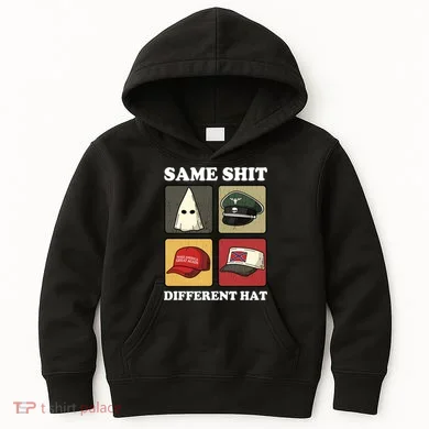 Same Shit Different Hat Kids Hoodie