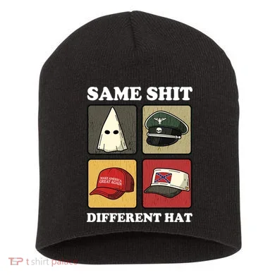 Same Shit Different Hat Short Acrylic Beanie