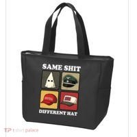 Same Shit Different Hat Tote Bag thumb 3