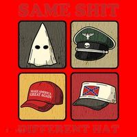 Same Shit Different Hat Santa Hat thumb 1