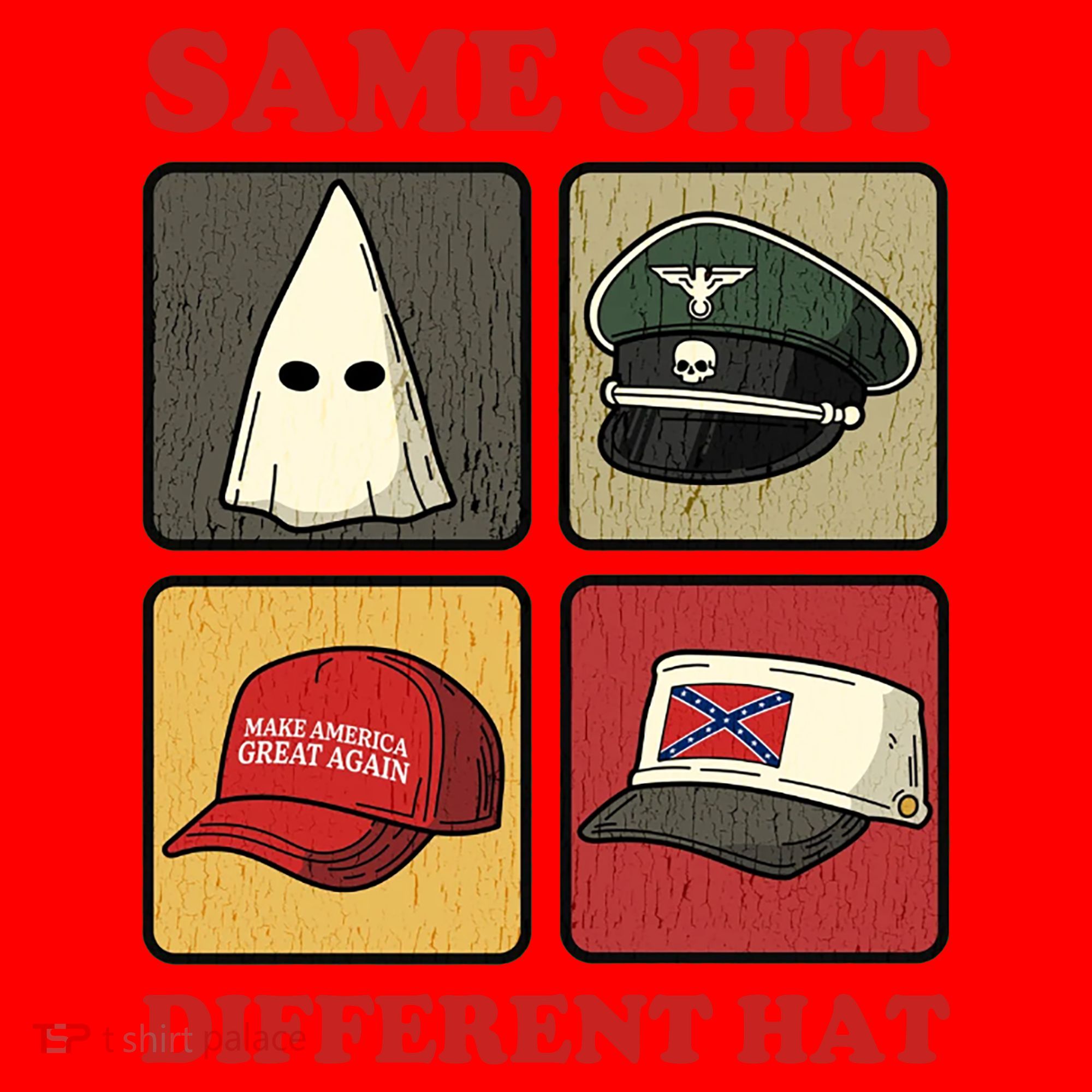 Same Shit Different Hat Santa Hat