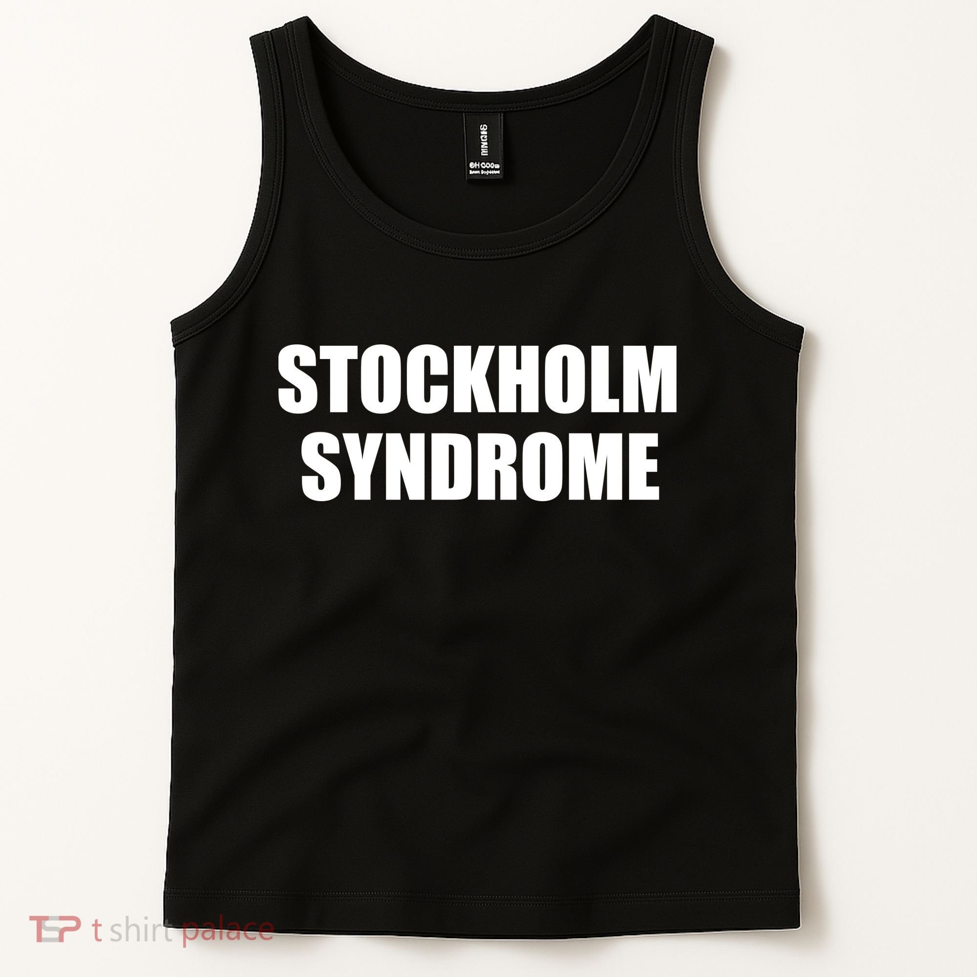 Stockholm Syndrome Embrace The Danger Tank Top
