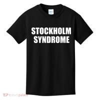 Stockholm Syndrome Embrace The Danger Kids T-Shirt thumb 0
