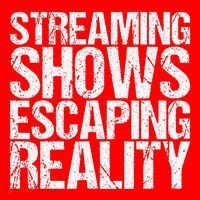 Streaming Shows Escaping Reality Funny Saying Santa Hat thumb 1