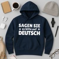Sagen Sie Es Bitte Auf Deutsch German Teacher Hoodie thumb 3
