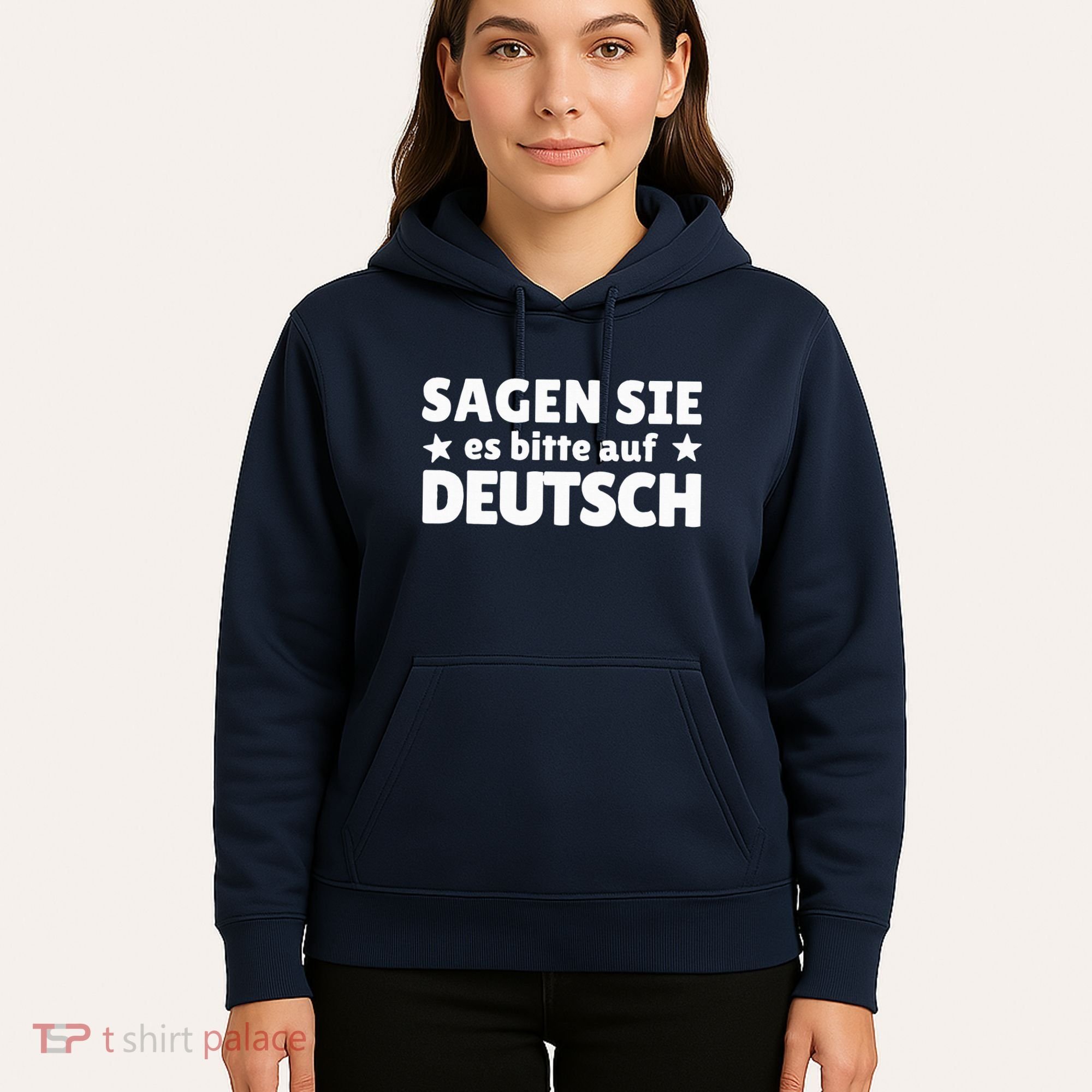Sagen Sie Es Bitte Auf Deutsch German Teacher Hoodie