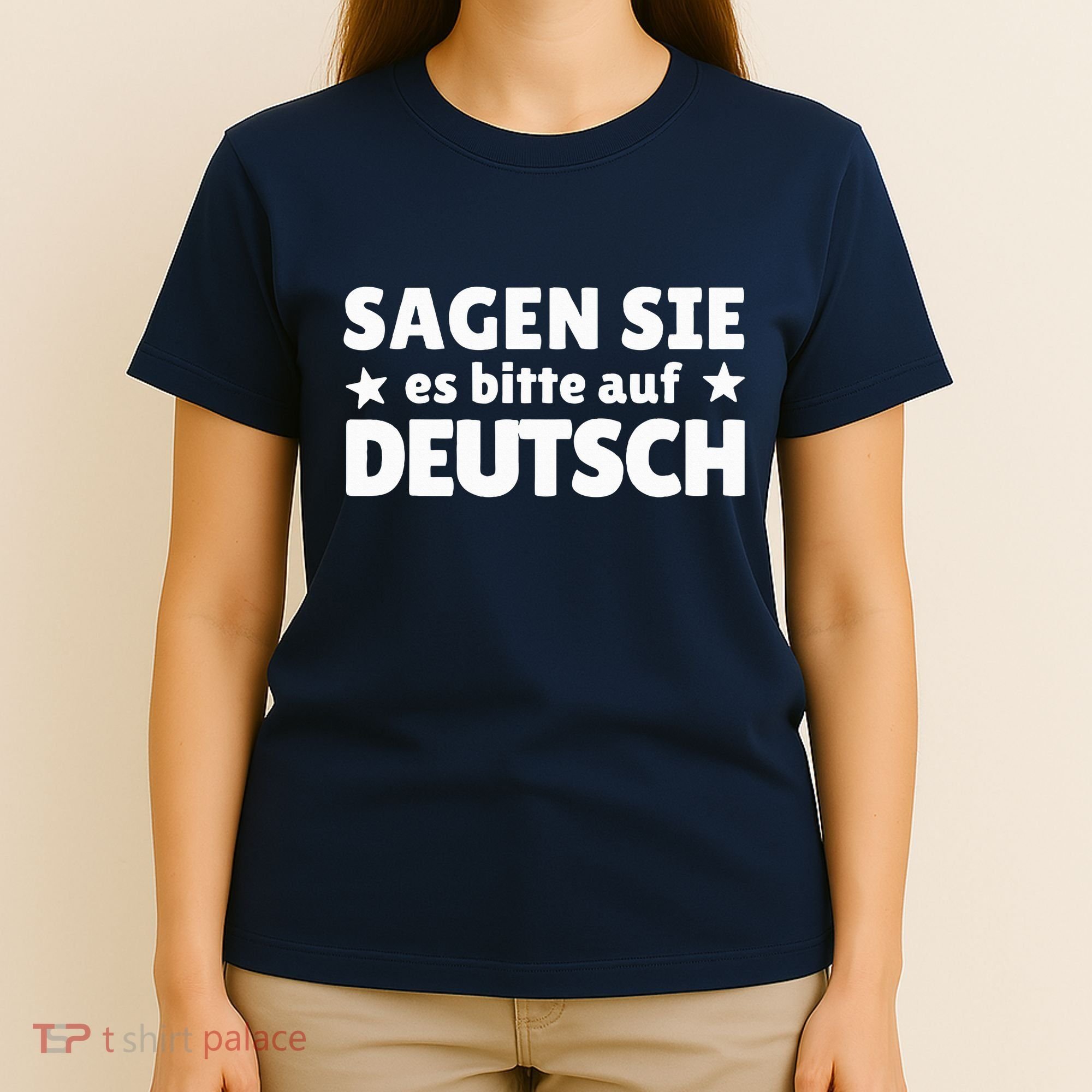 Sagen Sie Es Bitte Auf Deutsch German Teacher T-Shirt