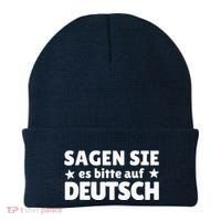 Sagen Sie Es Bitte Auf Deutsch German Teacher Beanie thumb 0