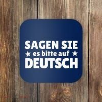 Sagen Sie Es Bitte Auf Deutsch German Teacher Coaster thumb 0