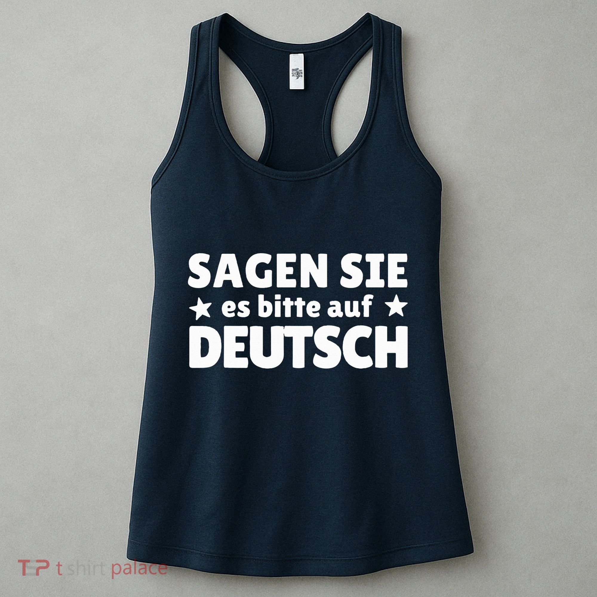 Sagen Sie Es Bitte Auf Deutsch German Teacher Women's Tank Top
