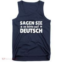 Sagen Sie Es Bitte Auf Deutsch German Teacher Tank Top thumb 0