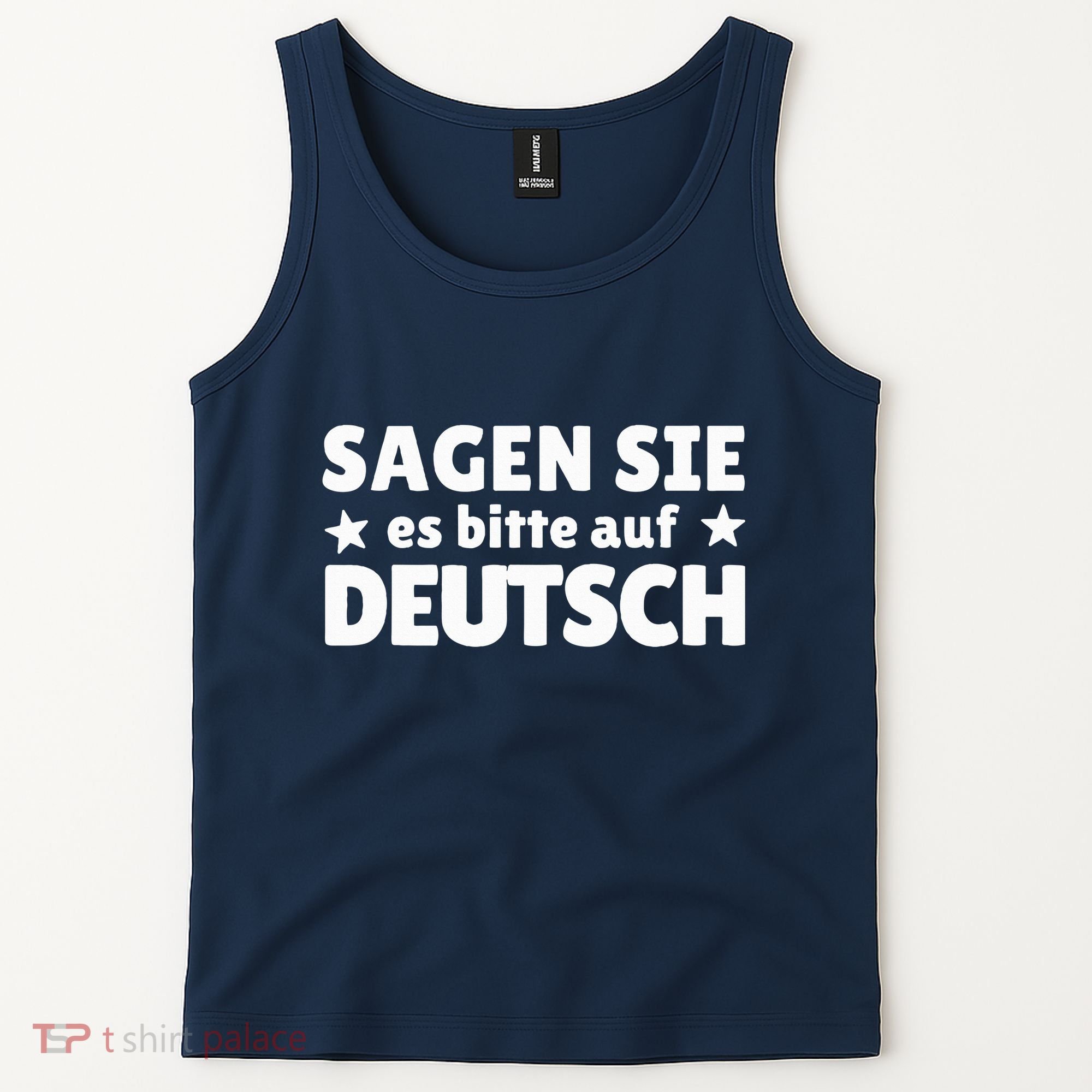 Sagen Sie Es Bitte Auf Deutsch German Teacher Tank Top