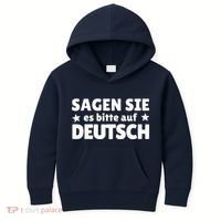 Sagen Sie Es Bitte Auf Deutsch German Teacher Kids Hoodie thumb 0