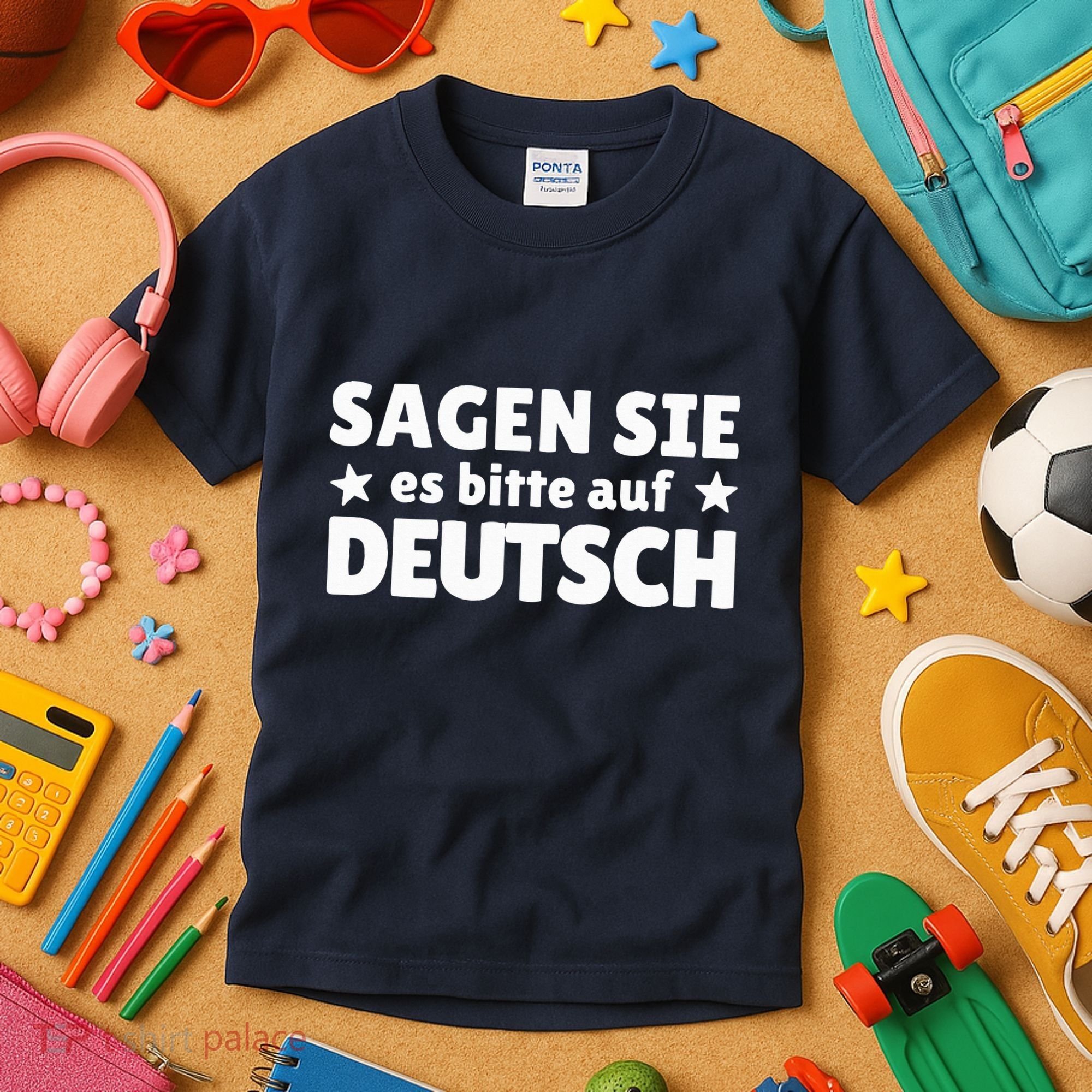 Sagen Sie Es Bitte Auf Deutsch German Teacher Kids T-Shirt
