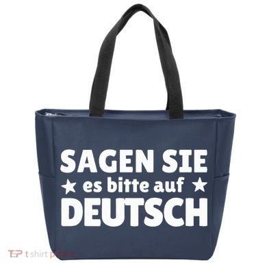 Sagen Sie Es Bitte Auf Deutsch German Teacher Tote Bag