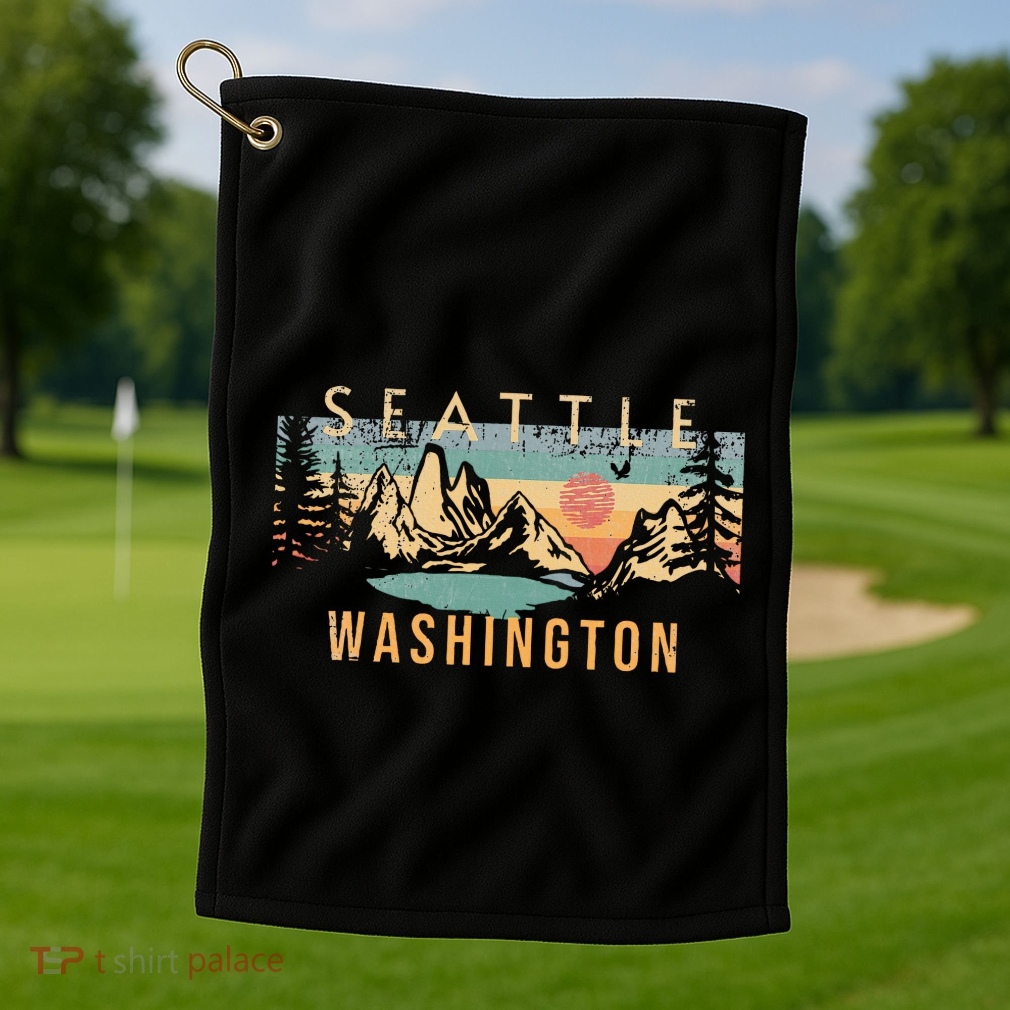 Seattle Golf Towel