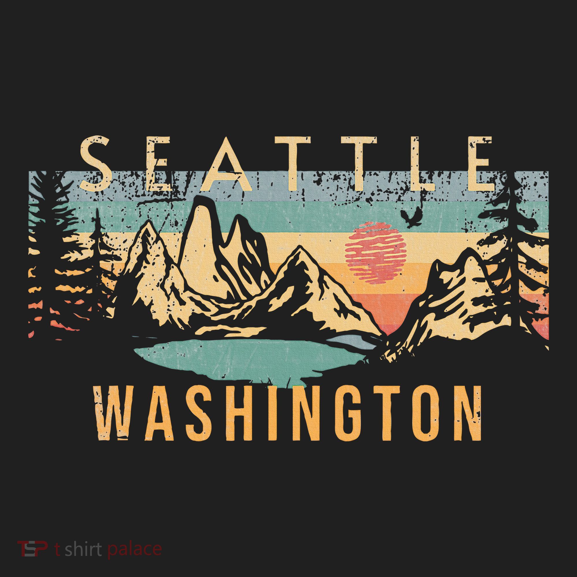 Seattle Golf Towel