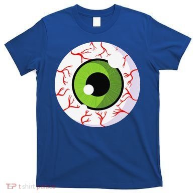 Spooky Scary Eyeball Funny Halloween Eyeball T-Shirt