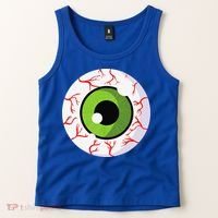 Spooky Scary Eyeball Funny Halloween Eyeball Tank Top thumb 2