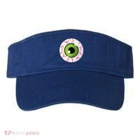Spooky Scary Eyeball Funny Halloween Eyeball Visor thumb 0