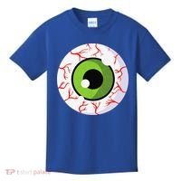 Spooky Scary Eyeball Funny Halloween Eyeball Kids T-Shirt thumb 0